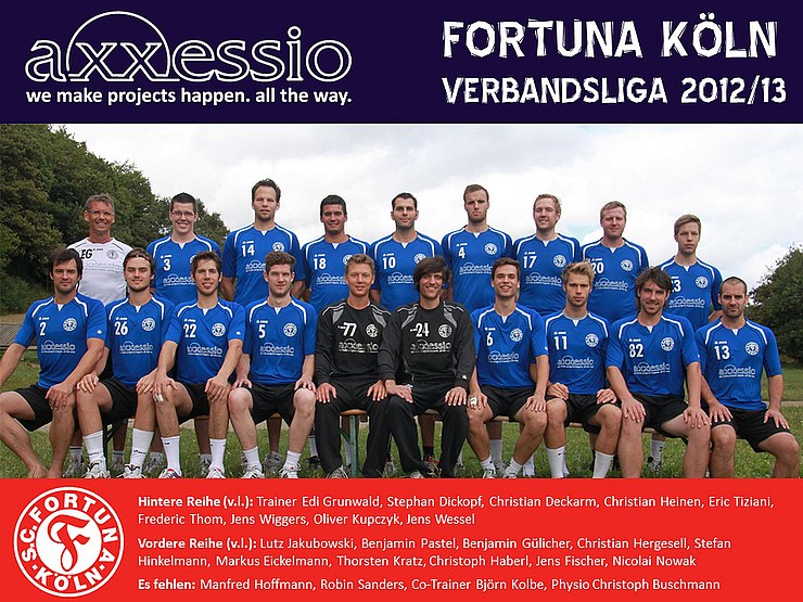 Team 1.Herren Saison 2012/2013