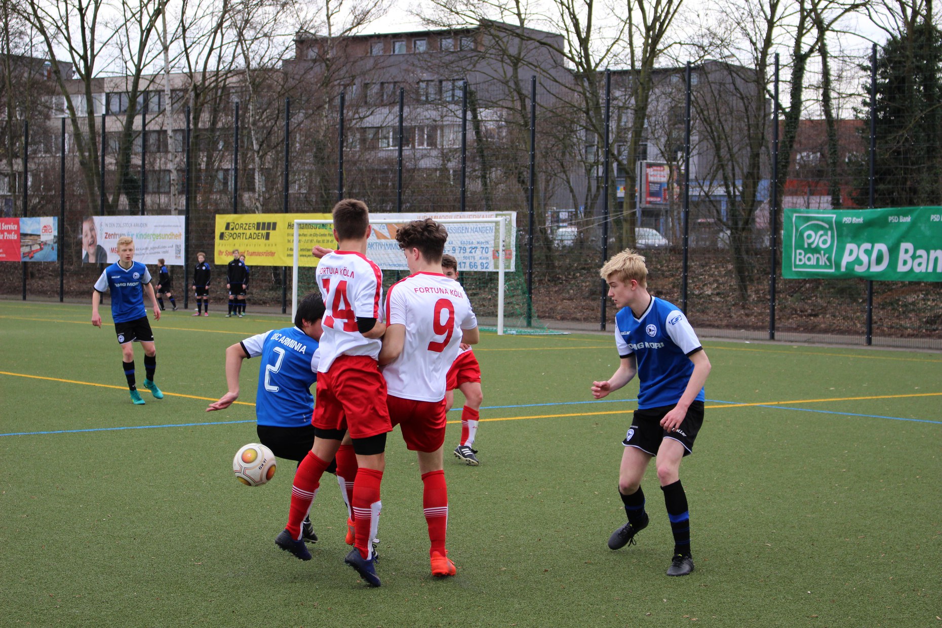 U15 Verdiente Heimniederlage Gegen Bielefeld S C Fortuna Koln